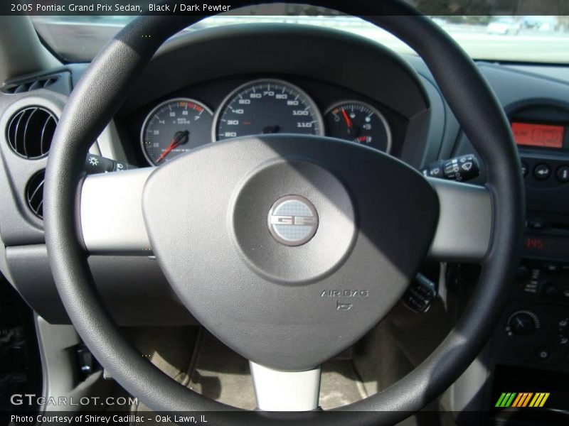 Black / Dark Pewter 2005 Pontiac Grand Prix Sedan
