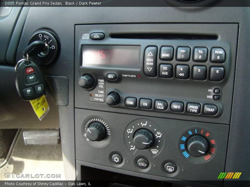 Black / Dark Pewter 2005 Pontiac Grand Prix Sedan