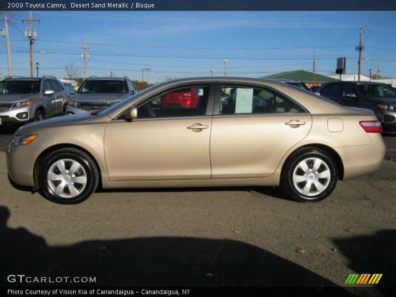 Desert Sand Metallic / Bisque 2009 Toyota Camry