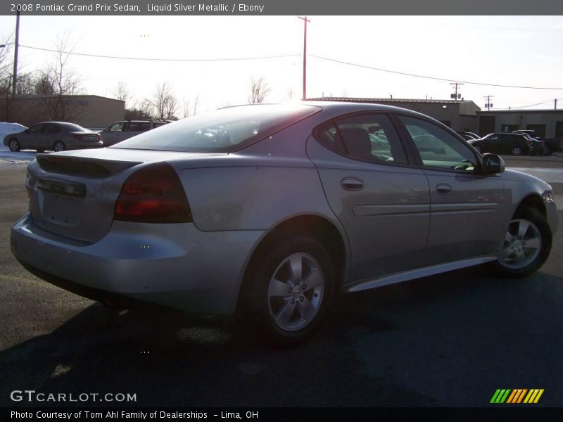 Liquid Silver Metallic / Ebony 2008 Pontiac Grand Prix Sedan
