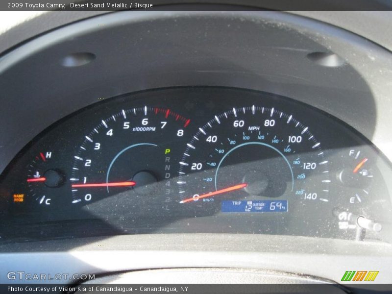 Desert Sand Metallic / Bisque 2009 Toyota Camry