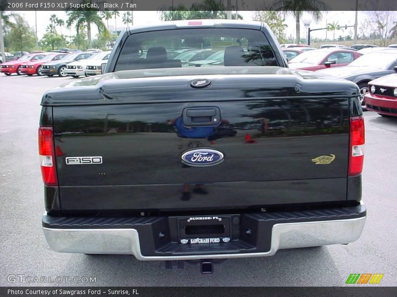 Black / Tan 2006 Ford F150 XLT SuperCab