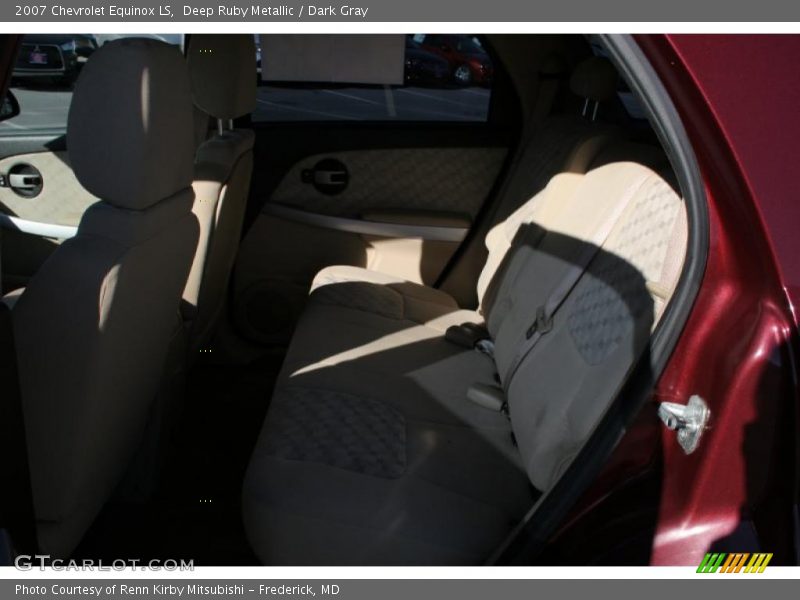Deep Ruby Metallic / Dark Gray 2007 Chevrolet Equinox LS