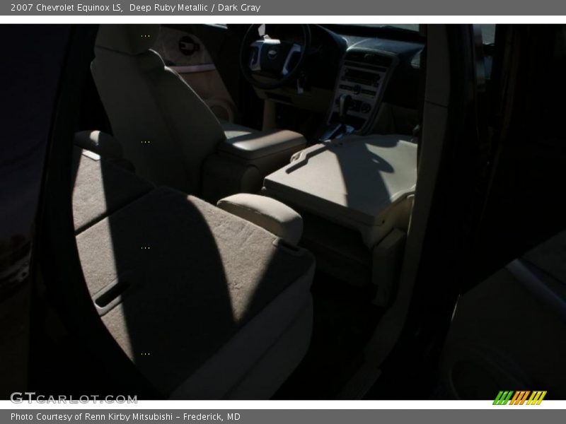 Deep Ruby Metallic / Dark Gray 2007 Chevrolet Equinox LS