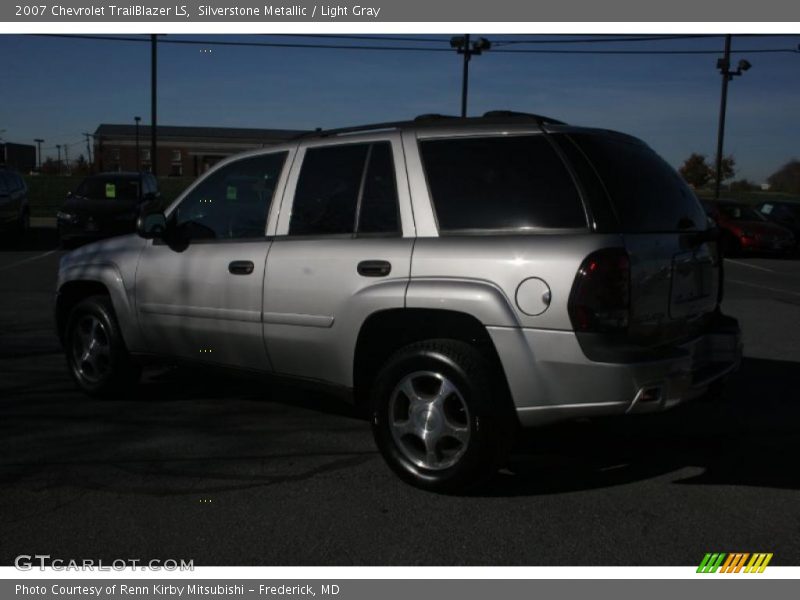 Silverstone Metallic / Light Gray 2007 Chevrolet TrailBlazer LS