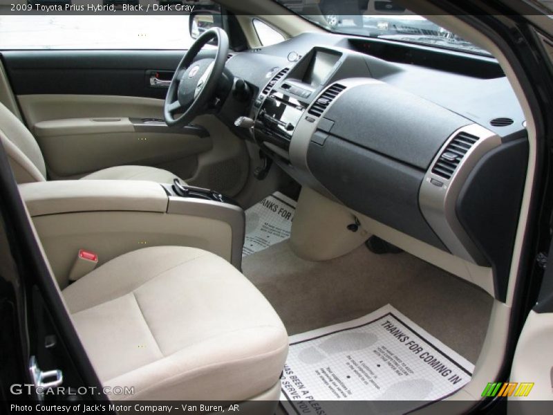 Black / Dark Gray 2009 Toyota Prius Hybrid