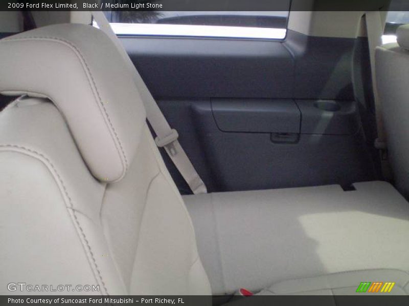 Black / Medium Light Stone 2009 Ford Flex Limited