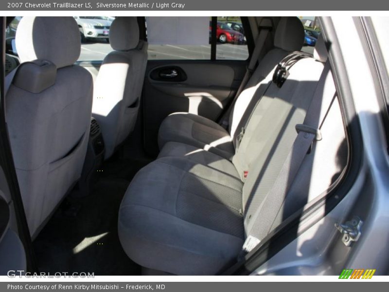 Silverstone Metallic / Light Gray 2007 Chevrolet TrailBlazer LS