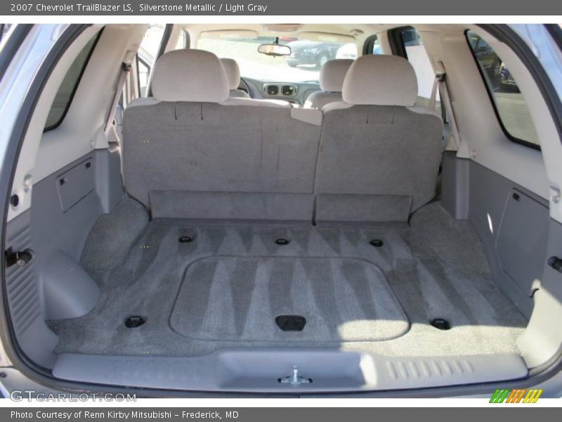 Silverstone Metallic / Light Gray 2007 Chevrolet TrailBlazer LS