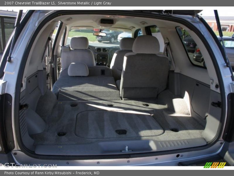 Silverstone Metallic / Light Gray 2007 Chevrolet TrailBlazer LS