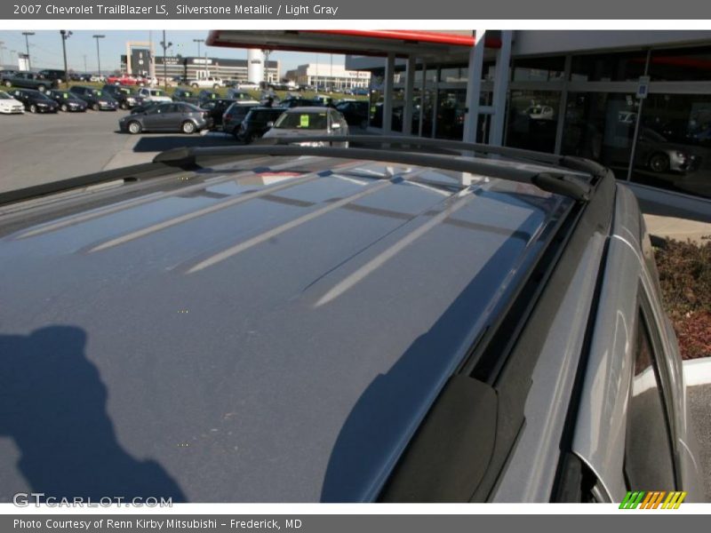 Silverstone Metallic / Light Gray 2007 Chevrolet TrailBlazer LS