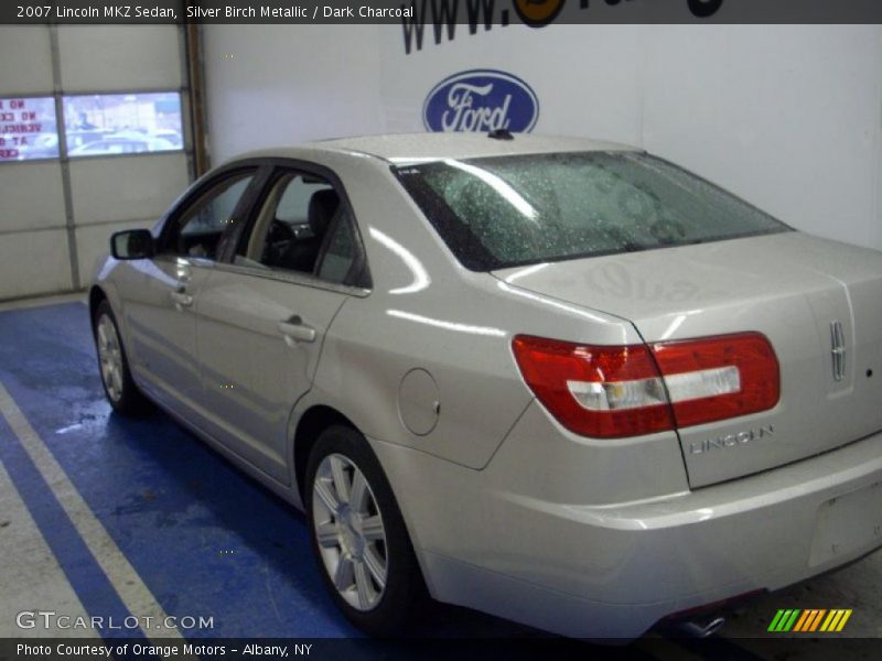 Silver Birch Metallic / Dark Charcoal 2007 Lincoln MKZ Sedan