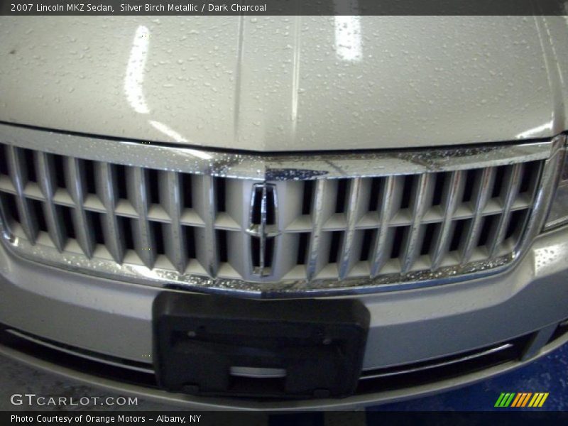 Silver Birch Metallic / Dark Charcoal 2007 Lincoln MKZ Sedan