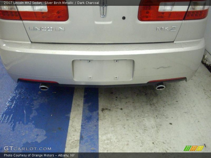 Silver Birch Metallic / Dark Charcoal 2007 Lincoln MKZ Sedan