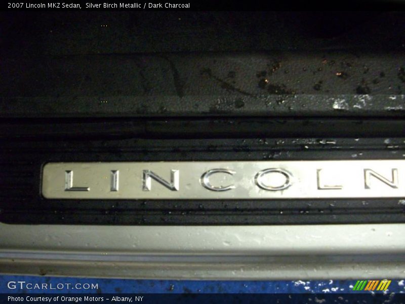 Silver Birch Metallic / Dark Charcoal 2007 Lincoln MKZ Sedan