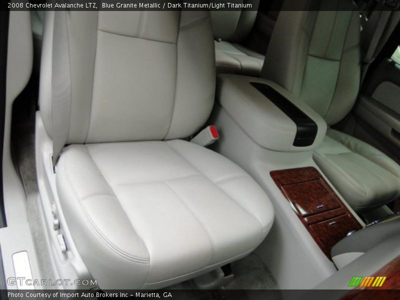 Blue Granite Metallic / Dark Titanium/Light Titanium 2008 Chevrolet Avalanche LTZ