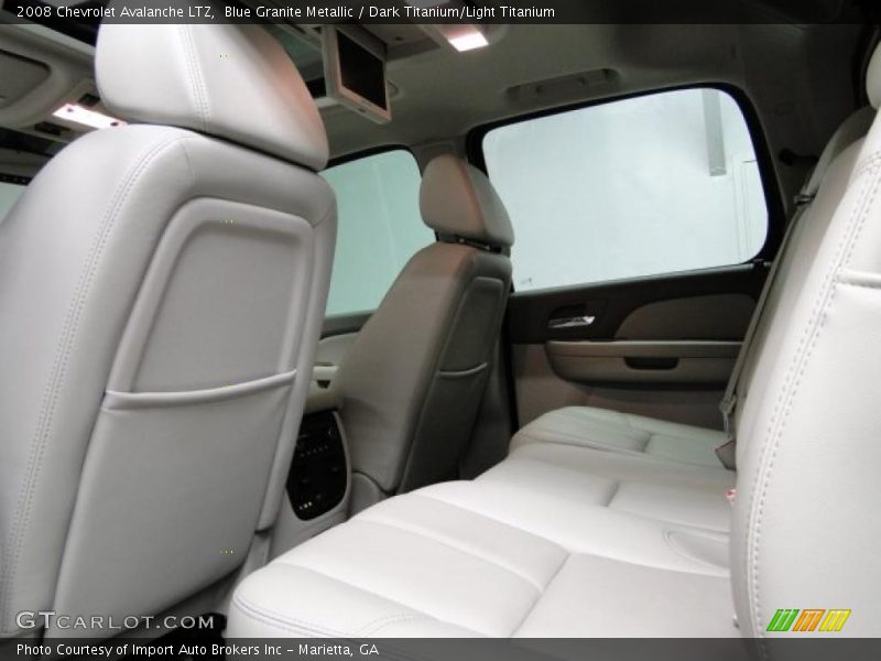Blue Granite Metallic / Dark Titanium/Light Titanium 2008 Chevrolet Avalanche LTZ