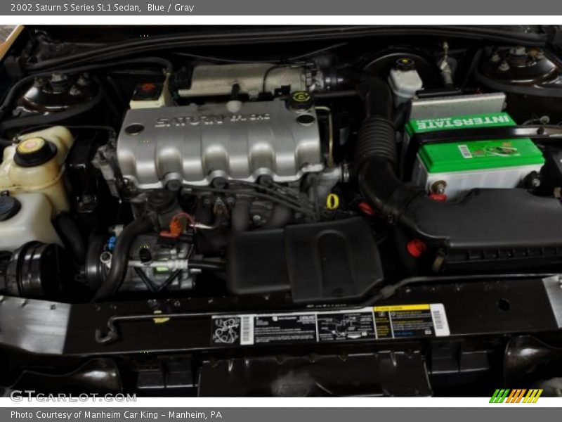  2002 S Series SL1 Sedan Engine - 1.9 Liter SOHC 8 Valve 4 Cylinder