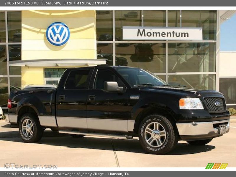 Black / Medium/Dark Flint 2006 Ford F150 XLT SuperCrew