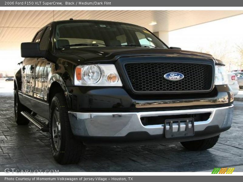 Black / Medium/Dark Flint 2006 Ford F150 XLT SuperCrew