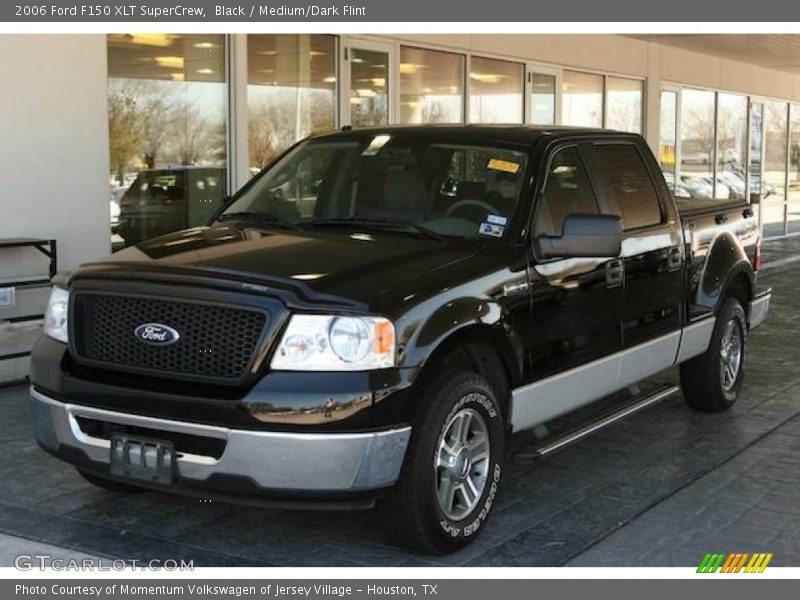 Black / Medium/Dark Flint 2006 Ford F150 XLT SuperCrew