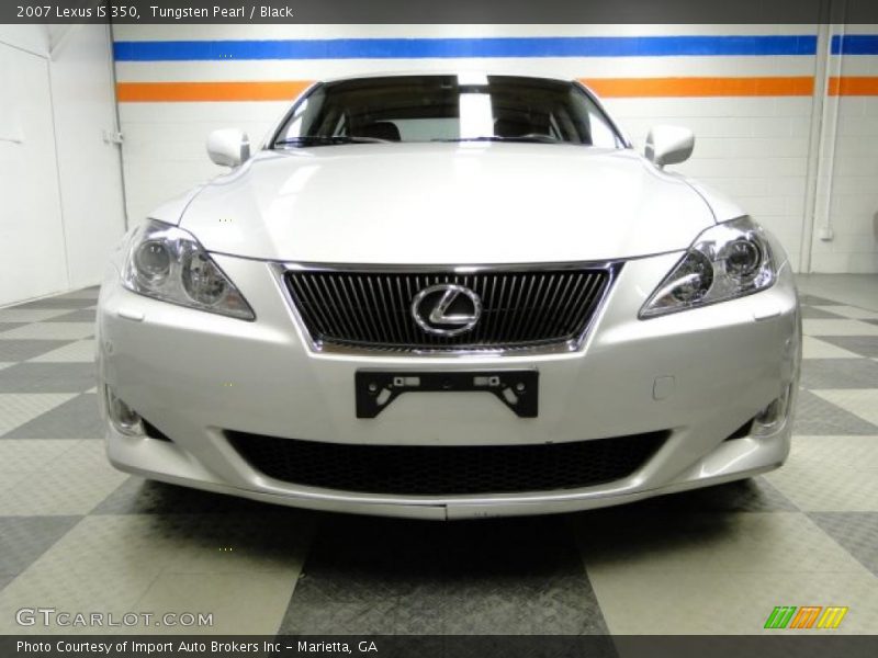 Tungsten Pearl / Black 2007 Lexus IS 350