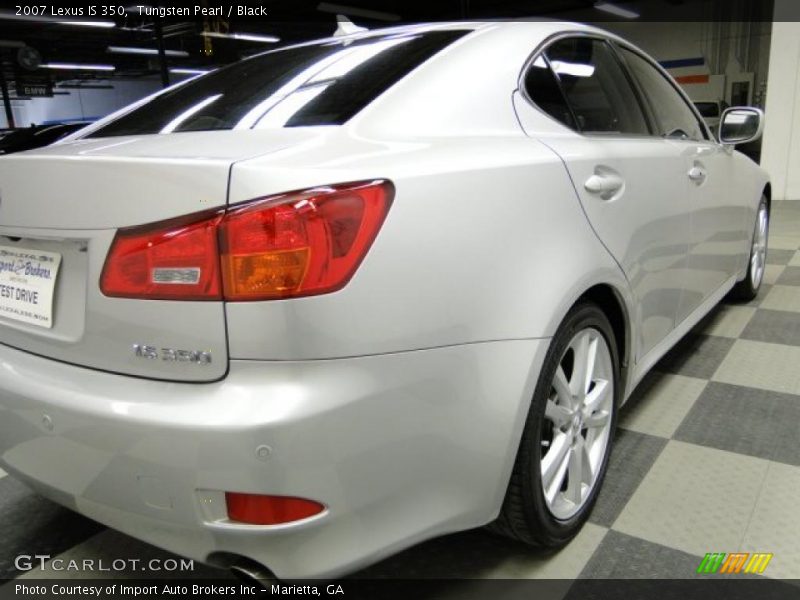 Tungsten Pearl / Black 2007 Lexus IS 350