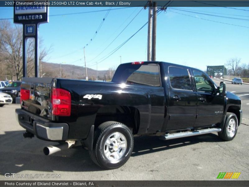 Black / Ebony 2007 Chevrolet Silverado 2500HD LTZ Crew Cab 4x4