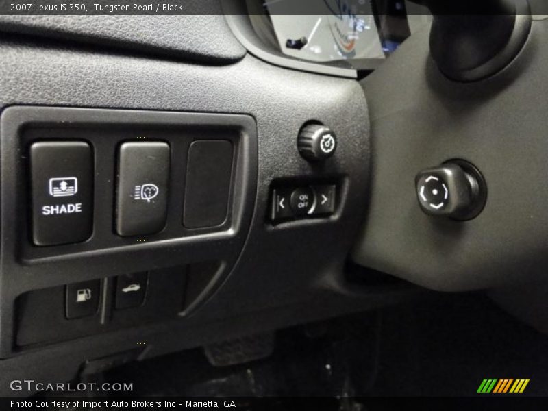 Tungsten Pearl / Black 2007 Lexus IS 350