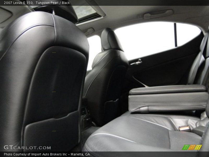 Tungsten Pearl / Black 2007 Lexus IS 350