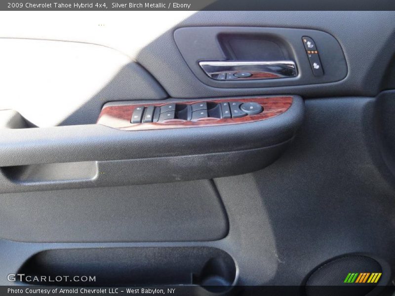 Silver Birch Metallic / Ebony 2009 Chevrolet Tahoe Hybrid 4x4