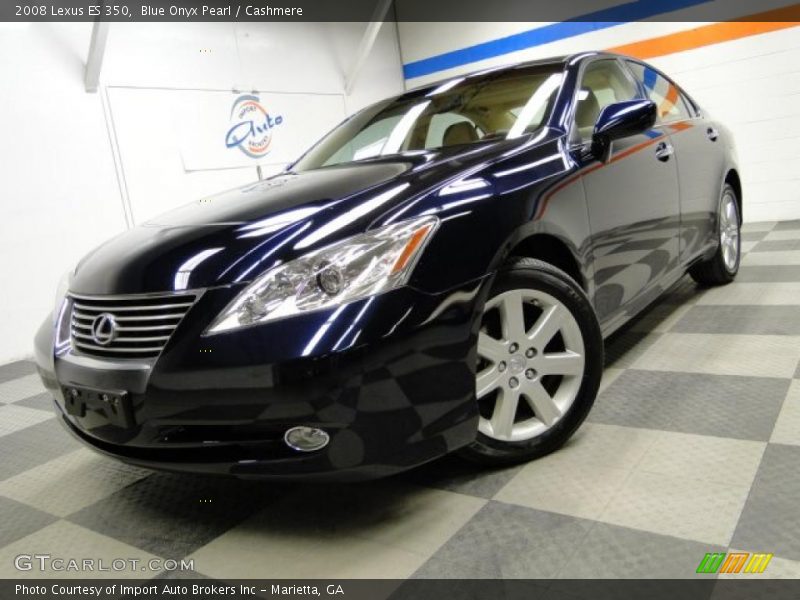 Blue Onyx Pearl / Cashmere 2008 Lexus ES 350