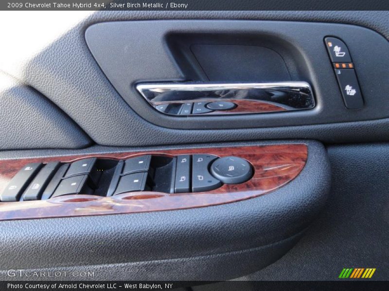 Silver Birch Metallic / Ebony 2009 Chevrolet Tahoe Hybrid 4x4