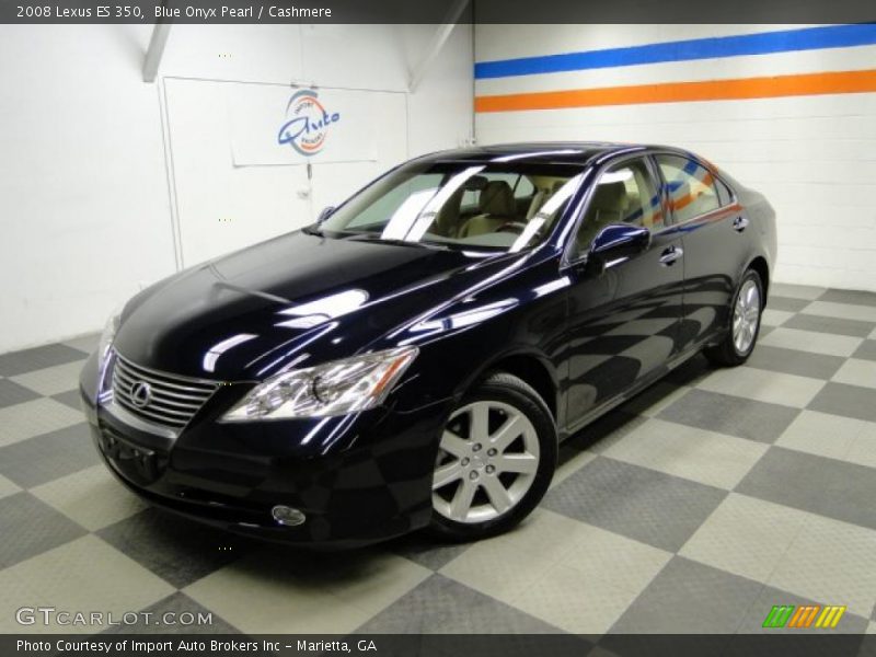 Blue Onyx Pearl / Cashmere 2008 Lexus ES 350