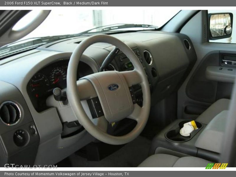 Black / Medium/Dark Flint 2006 Ford F150 XLT SuperCrew