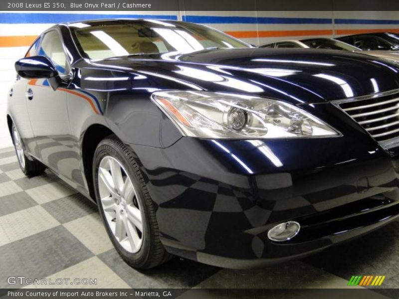 Blue Onyx Pearl / Cashmere 2008 Lexus ES 350