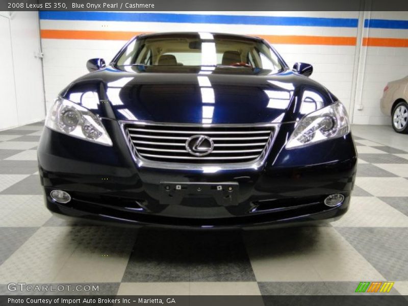Blue Onyx Pearl / Cashmere 2008 Lexus ES 350