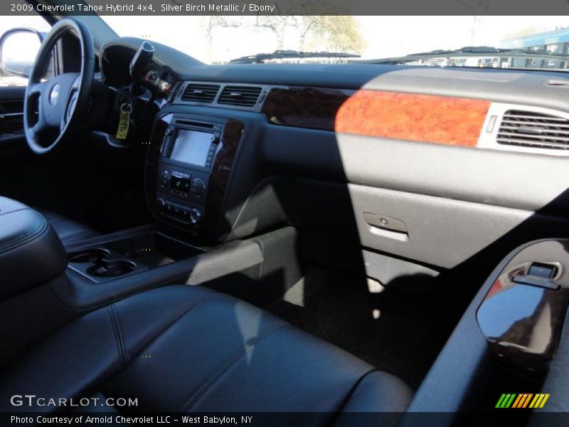 Silver Birch Metallic / Ebony 2009 Chevrolet Tahoe Hybrid 4x4