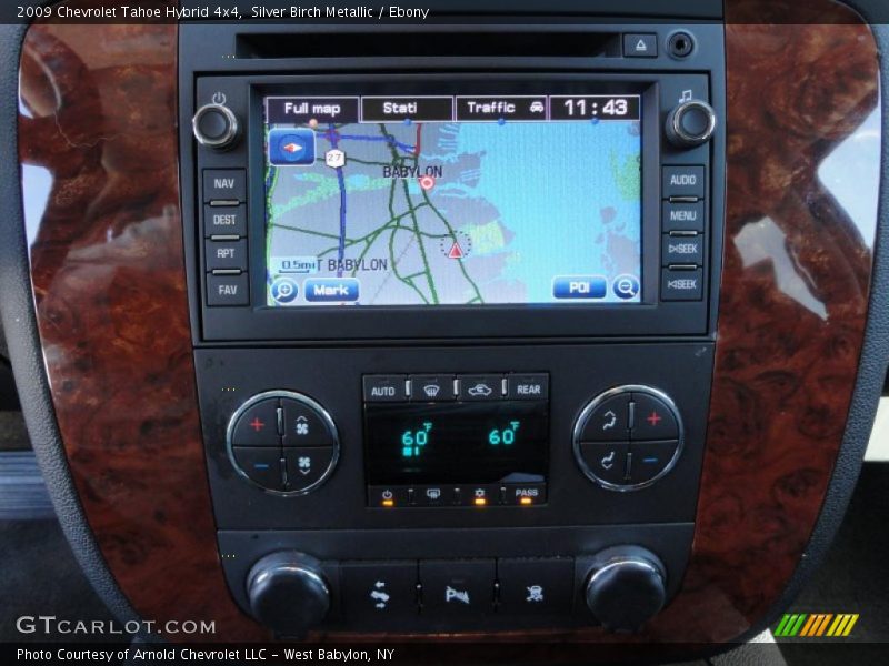 Controls of 2009 Tahoe Hybrid 4x4