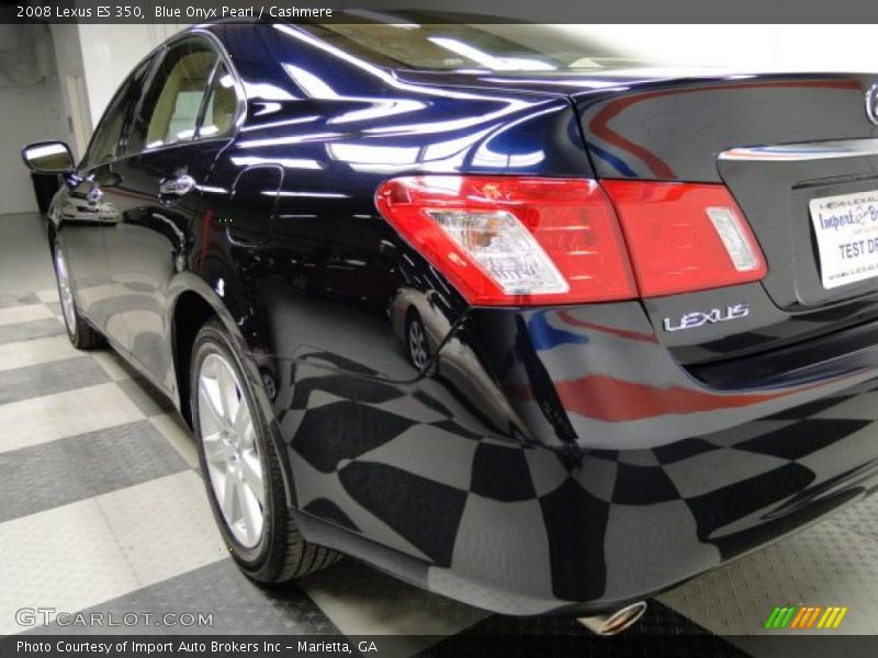Blue Onyx Pearl / Cashmere 2008 Lexus ES 350