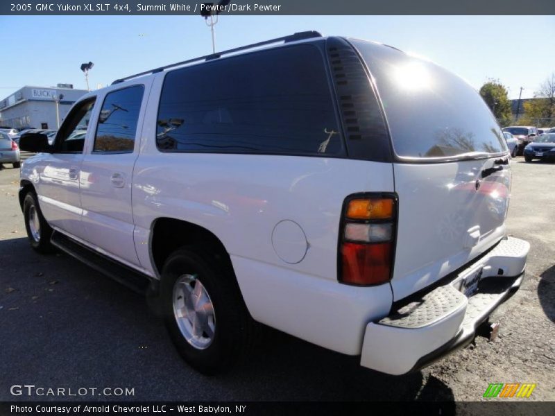 Summit White / Pewter/Dark Pewter 2005 GMC Yukon XL SLT 4x4