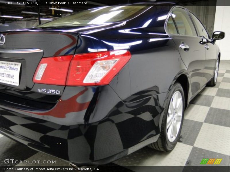 Blue Onyx Pearl / Cashmere 2008 Lexus ES 350