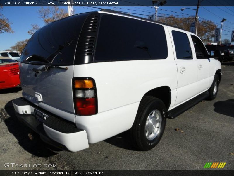 Summit White / Pewter/Dark Pewter 2005 GMC Yukon XL SLT 4x4