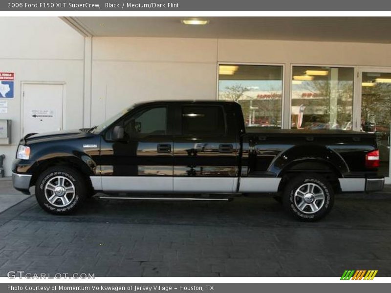 Black / Medium/Dark Flint 2006 Ford F150 XLT SuperCrew