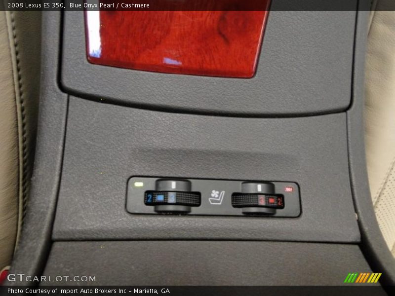 Controls of 2008 ES 350