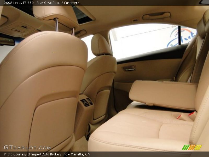  2008 ES 350 Cashmere Interior