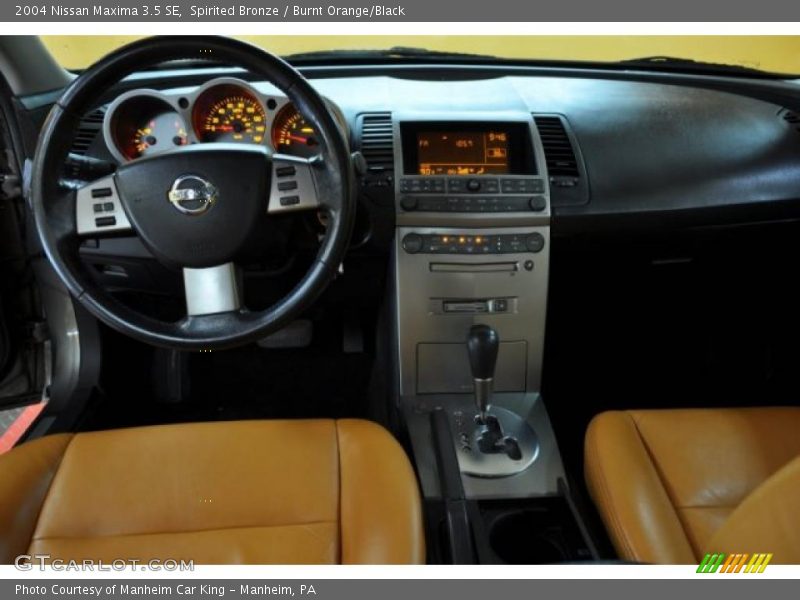  2004 Maxima 3.5 SE Burnt Orange/Black Interior