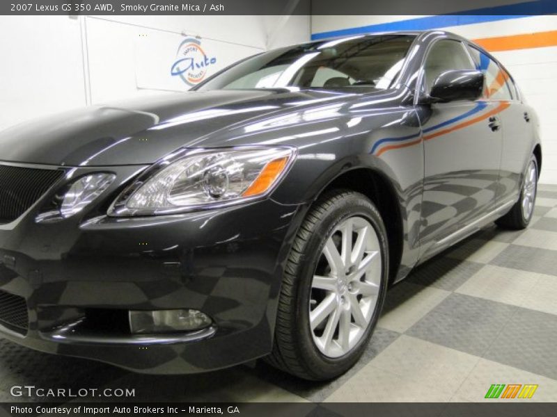 Smoky Granite Mica / Ash 2007 Lexus GS 350 AWD