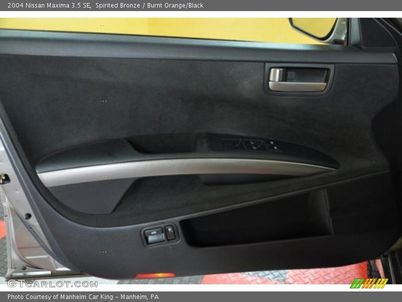 Spirited Bronze / Burnt Orange/Black 2004 Nissan Maxima 3.5 SE