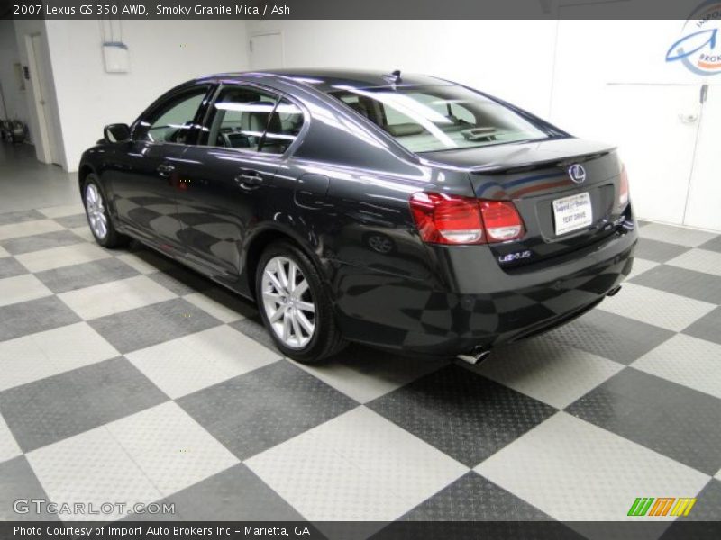 Smoky Granite Mica / Ash 2007 Lexus GS 350 AWD